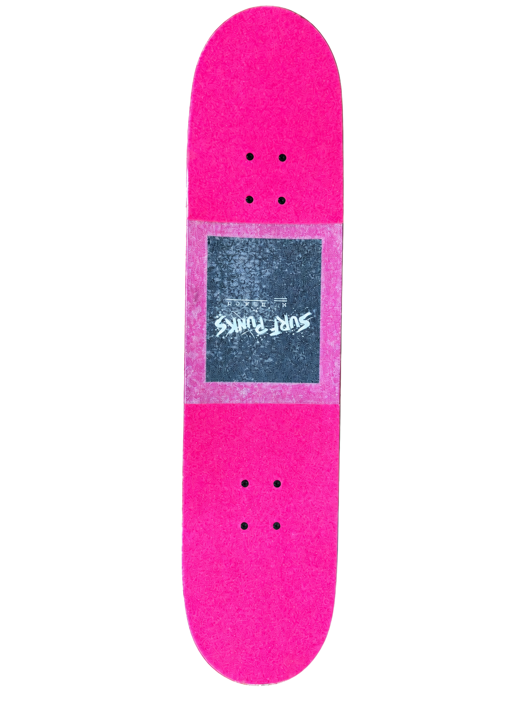 Pink Surf Punks skateboard